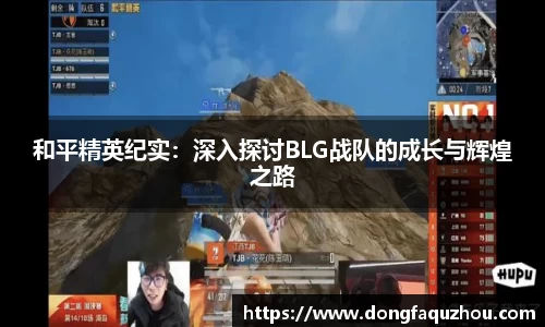 和平精英纪实：深入探讨BLG战队的成长与辉煌之路